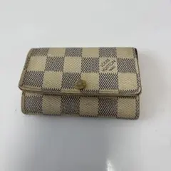 もかめろ様☆ LOUIS VUITTON ダミエ・アズール 二つ折り財布 美品