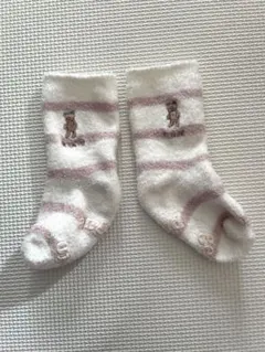 gelato pique ベビー靴下　ストライプ柄