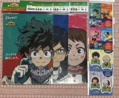 ヒロアカ クリアファイル マグネット クロレッツ ロッテ爽【7点セット】