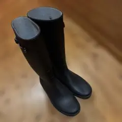 UMO MADE IN FRANCE ラバー素材ロングレインブーツ