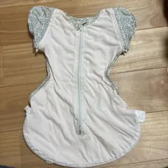 天使のおくるみ　スワドル　スリーパー ピンク　花柄　女の子
