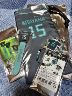 日本ハムファイターズ#15北山亘基 ペットボトルホルダー　他