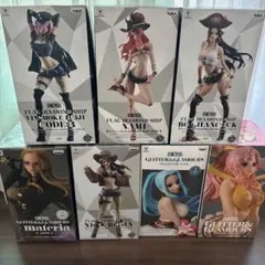 ワンピース フィギュアセット 7体　美少女　ナミ　ハンコック　しらほし　ロビン等