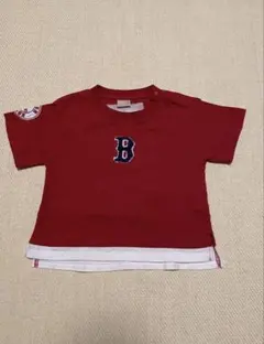 petit main 80cm レイヤード風半袖Ｔシャツ