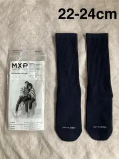 新品★MXP デオドラントソックス 消臭靴下☆22-24cm 黒のサムネイル