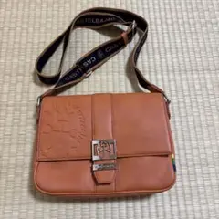 CASTELBAJAC オレンジ ショルダーバッグ　ソルベバッグ