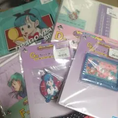 一番くじドラゴンボール　ブルマ　7点セット