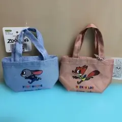 ズートピア ミニミニトートバッグ ジュディ ニック 2個セット
