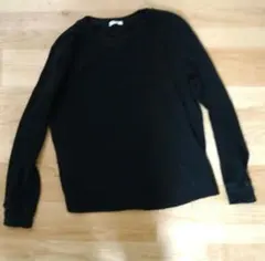 ロングTシャツ　ワッフル