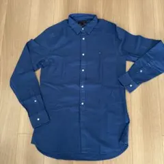 未使用品Tommy Hilfiger ネイビー ボタンダウンシャツ