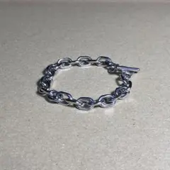 【けーいー様専用】シルバー チェーンブレスレット トグル式