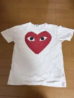 PLAY COMME des GARÇONS ハートロゴ Tシャツ M