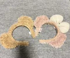 ダッフィー、シェリーメイのカチューシャ　ディズニー