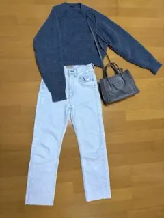 モックネック ニット