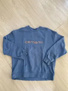 大人気carhartt スウェット Lサイズ ブルー