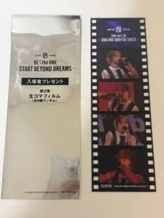 BE:FIRST映画第3弾入場特典　生コマフィルムSOTA（ソウタ）