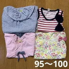 女の子 4点セット ワンピース Tシャツ