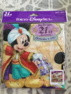 ☆TDS ディズニーシー21周年　ウォッシュタオル