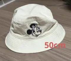 リバーシブル　子ども　帽子　ミニーマウス　50センチ