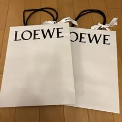 LOEWE ショップ袋 2枚セット ロエベ