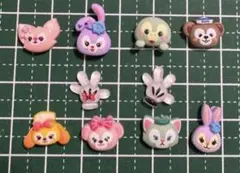 ディズニー　 ダッフィーフレンズ　ネイルパーツ 10個セット