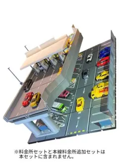 ミニカージオラマ 1:64 高架下パーキングエリアセット