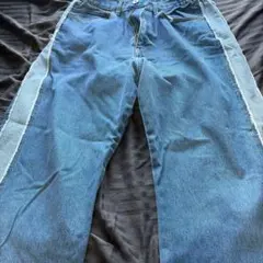 希少 JUST DON デニムパンツ サイドスナップ y2k XL USA製 - メルカリ