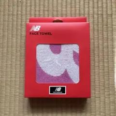 New Balance フェイスタオル ピンクのサムネイル