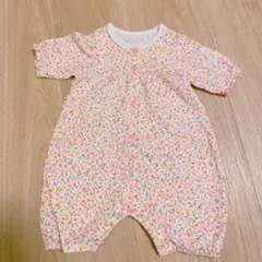 美品 ミキハウス ロンパース 50-60サイズ