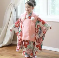 美品　七五三着物　3歳　キャサリンコテージ