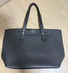 FURLA フルラ　トートバッグ グレー レザー　メンズのサムネイル