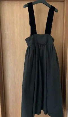 elu Audrey velvet ribbon jumper skirt