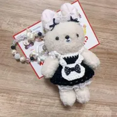 カーリーコレクションマスコットチャーム　ウサギちゃん