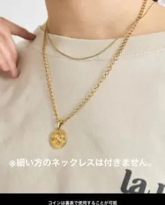 「R.good(アールドットグッド)」コインロングネックレス レディース