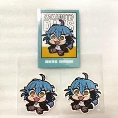 サカモトデイズ 赤尾 晶 大川ぶくぶ ステッカー 特典 ソフマップ アニメガ