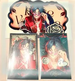 にじさんじ　魁星　Rose Valentine チェキ風カード　特典カード