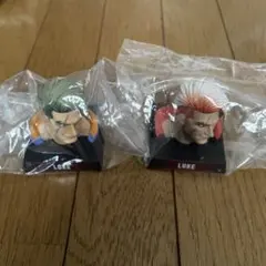 一番くじ　ストリートファイター6 D賞 ヘッドフィギュア　ルーク　2種