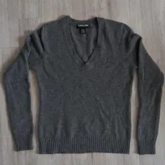 KIRKLAND Signature グレー Vネックセーター M