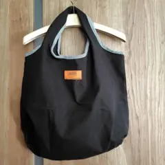 UNIVERSAL OVERALL 黒 トートバッグ　大きめ