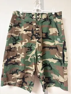XLARGE カモフラージュ柄 ショートパンツ