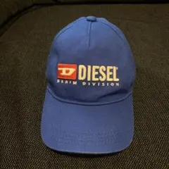 DIESEL DENIM DIVISION キャップ 青　ベビー・キッズ