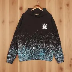 3205【希少・美品】 アミリ クロスボーンプリント オーバーサイズ パーカー