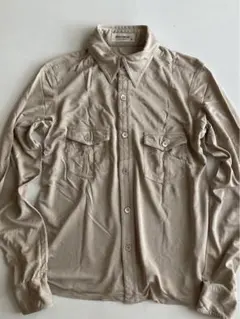 1990年代　ヴィンテージEQUIPMENT Silk Shirt ベージュのサムネイル