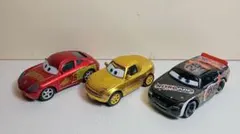 マテルディズニーカーズ3台