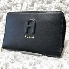 美品✨FURLAフルラ ラウンドファスナー コンパクトウォレット ユニセックスのサムネイル
