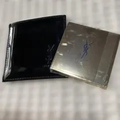 新品YSL ブラックミラーとゴールドコンパクト