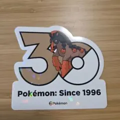 韓国限定】ポケモン30周年記念ステッカー グラードン - メルカリ