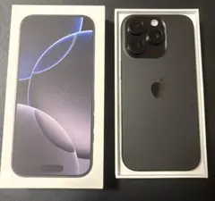 【美品】iPhone 16 Pro 512GB SIMフリー ブラック