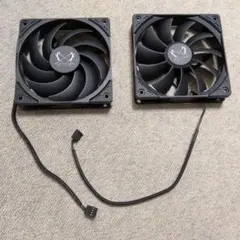 SCYTHE 120mm 4ピン PCケースファン 2個セット