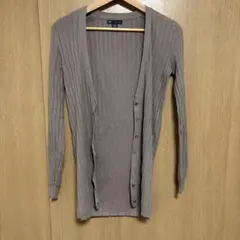 Gap カーディガン Sサイズ シルク混 ナイロン コットン
